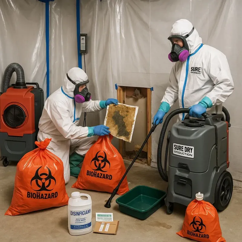 Contaminated Water Handling Protocols process in Clarendon, AR